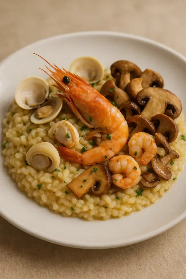 Risotto ai mare monti