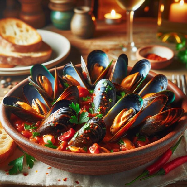 Cozze piccante