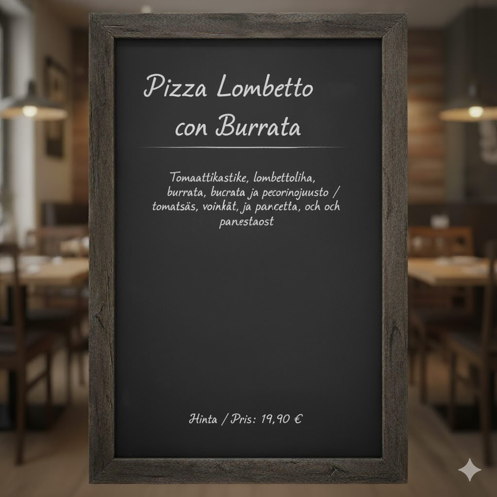 Fathersday2025 Pizza Lombetto con Burrata