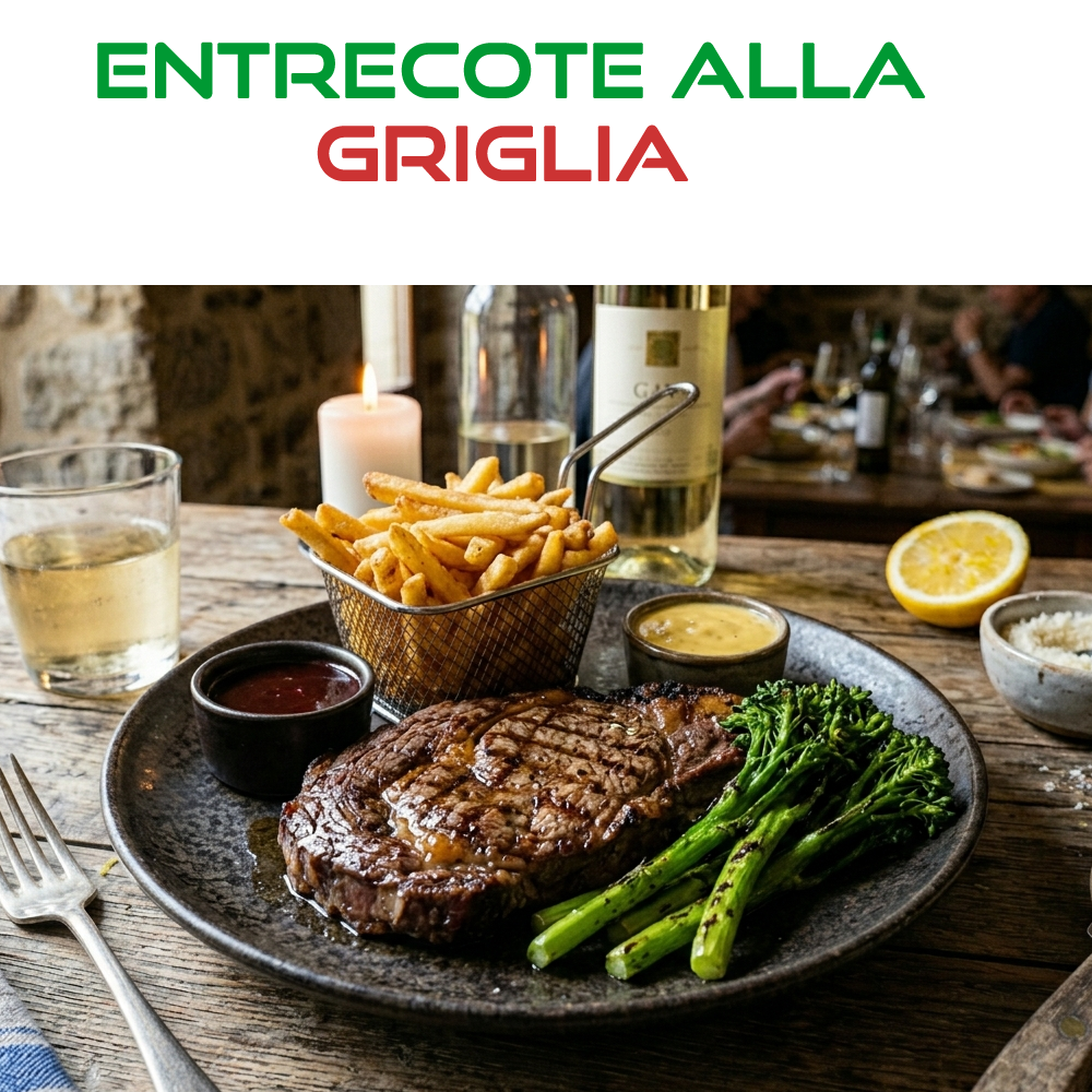 Entrecote alla griglia